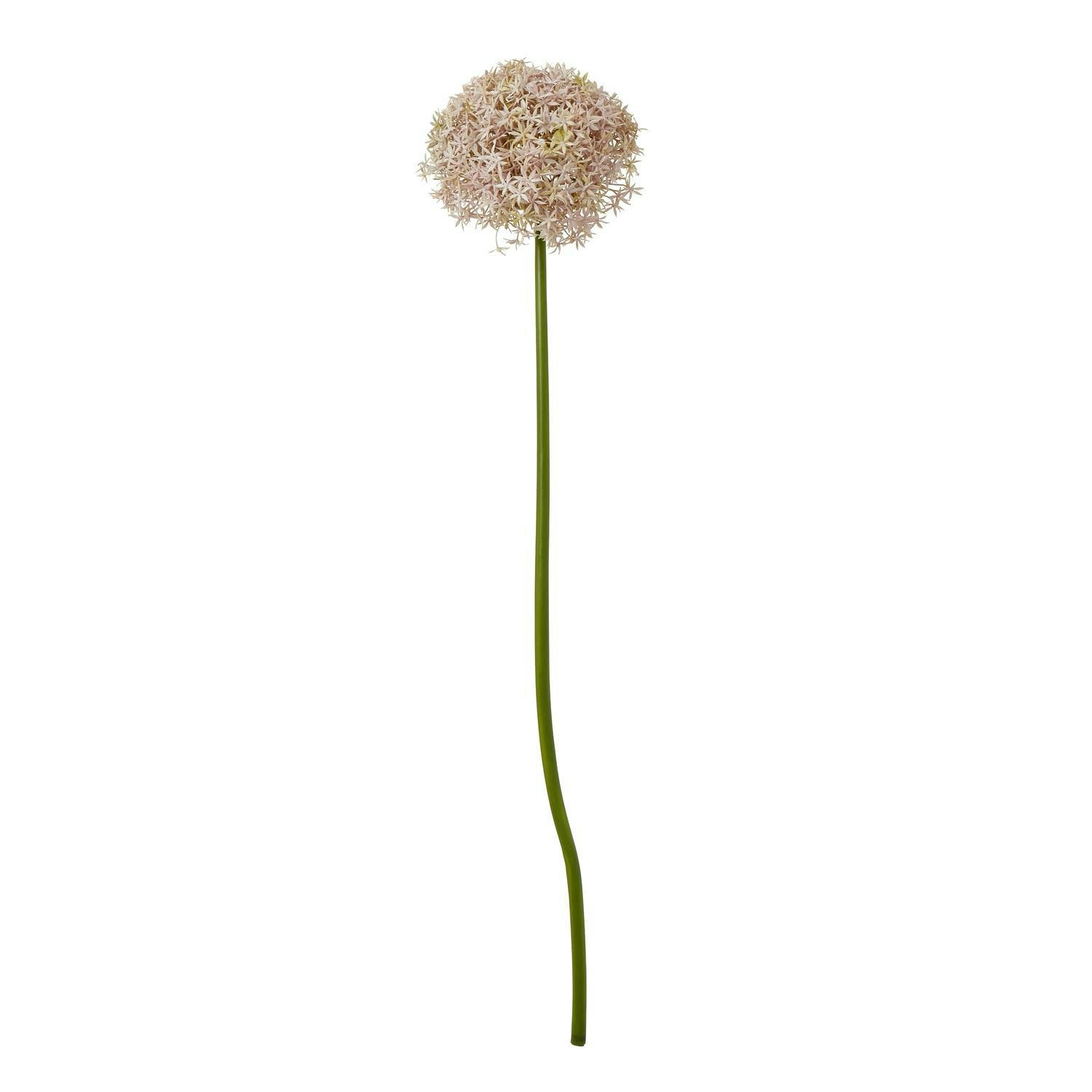Hill Interiors Lilac Allium Stem Artificial Plant - 80Cm - 100% Mixed