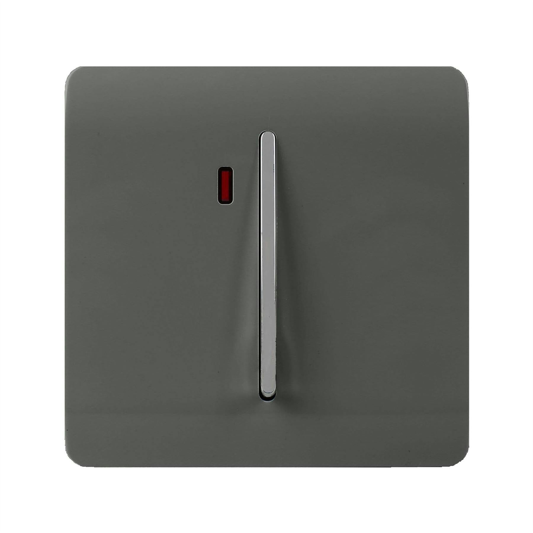 Trendi Switch 1 Gang 20 Amp Rocker Switch - Grey - Size 1 - Image 5