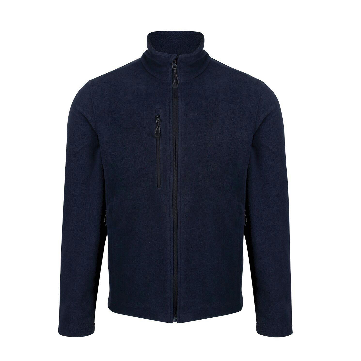 Regatta Men's Professional Fleece Recycled Jacket - Navy - M - Navy - 100% Recycled Polyester
