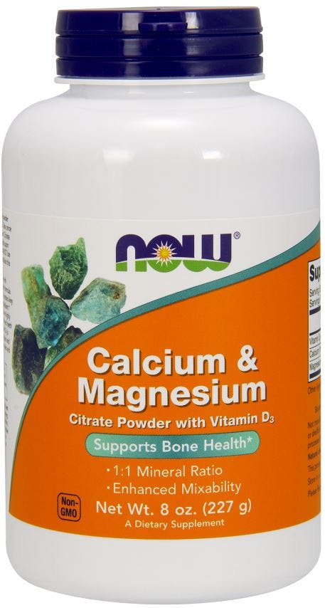 Now Foods , Calcium & Magnesium, 8 Oz (227 G) - Image 6