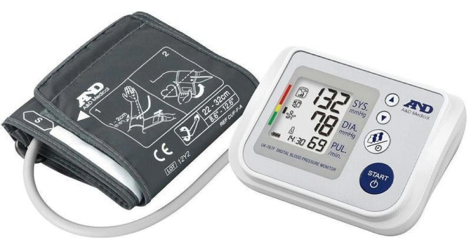 A&D Medical UA-767F Automatic Blood Pressure Monitor - Upper Arm - Silver - Image 4