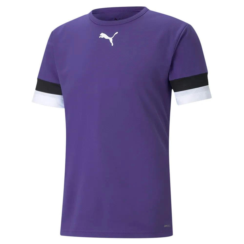 Puma Men's Purple Teamrise T Shirt Drycell Football Jersey 704932 - M