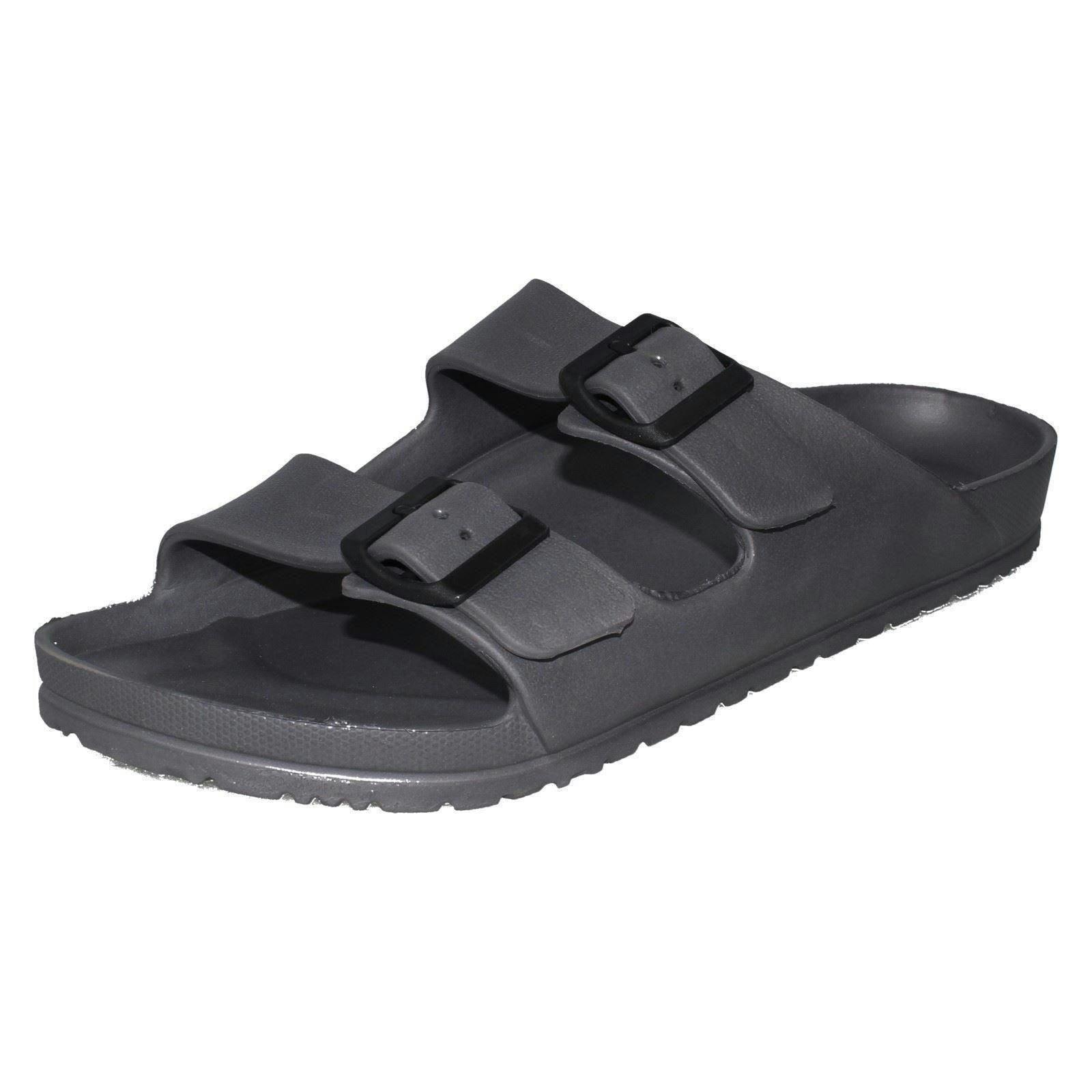Spot On Men's Light/Grey Weight Mule Sandals - Uk 9