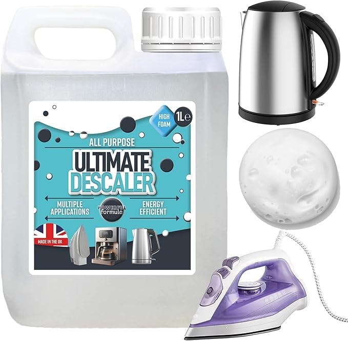 Rackhams 1 Litre Multi Purpose Liquid Descaler Fast Acting Catering Descaler - 1 X