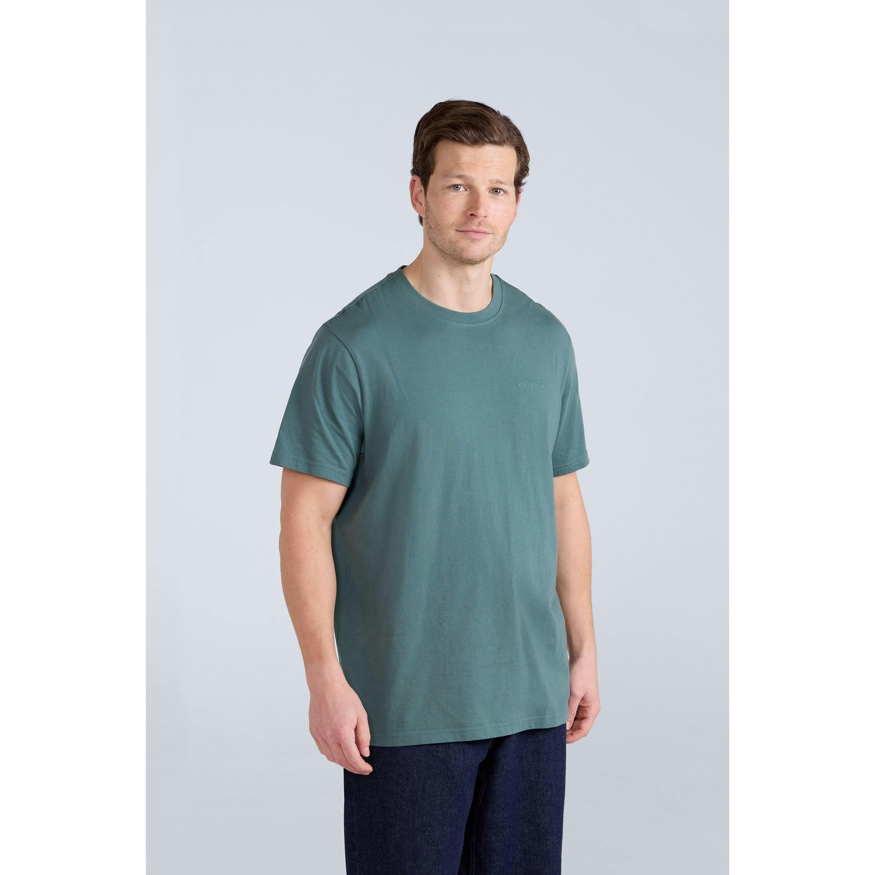 Animal Men's Green Icon Organic T-Shirt - Xl - 100% Mixed