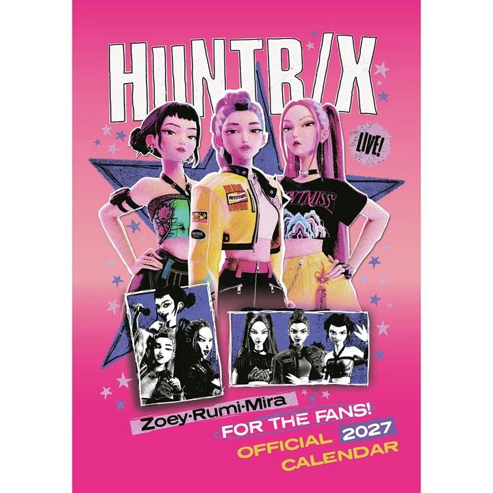 K-Pop Demon Hunters, Huntrix A3 Calendar 2027, Wall Calendars, Gift - Image 4