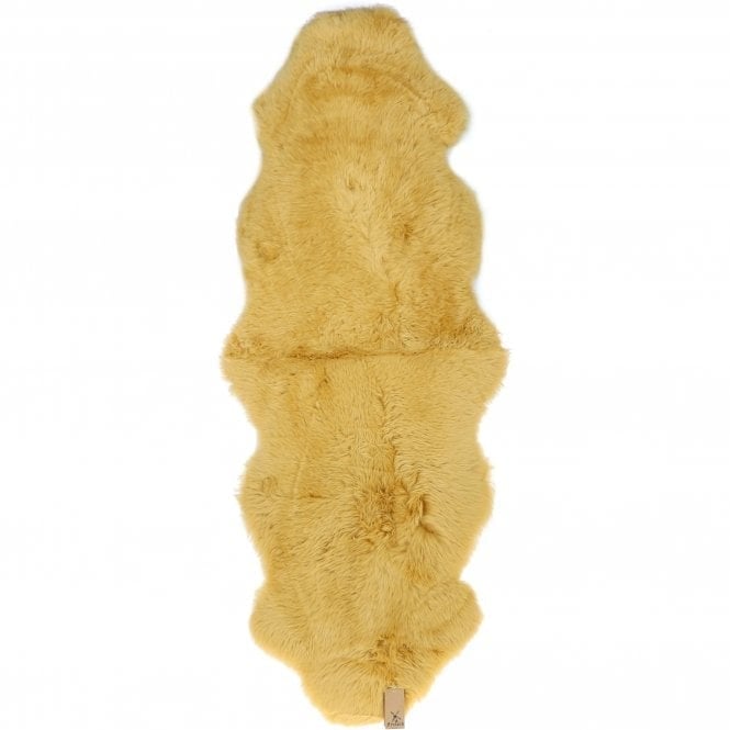 Rackhams Double Australian Sheepskin Rug - Double - Sheepskin - Orchid
