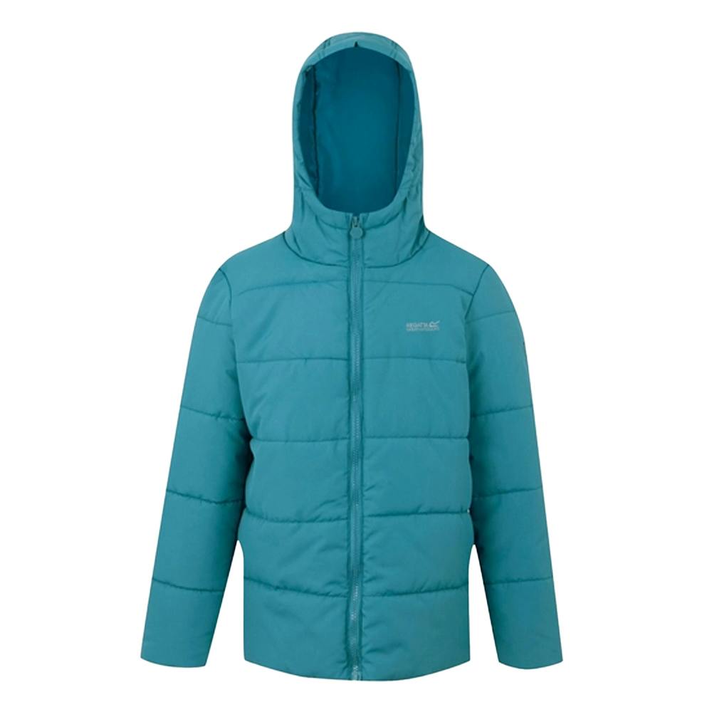 Regatta Blue Kids Halkner Padded Jacket - Storm - 5-6 Years - Storm - 100% Polyester