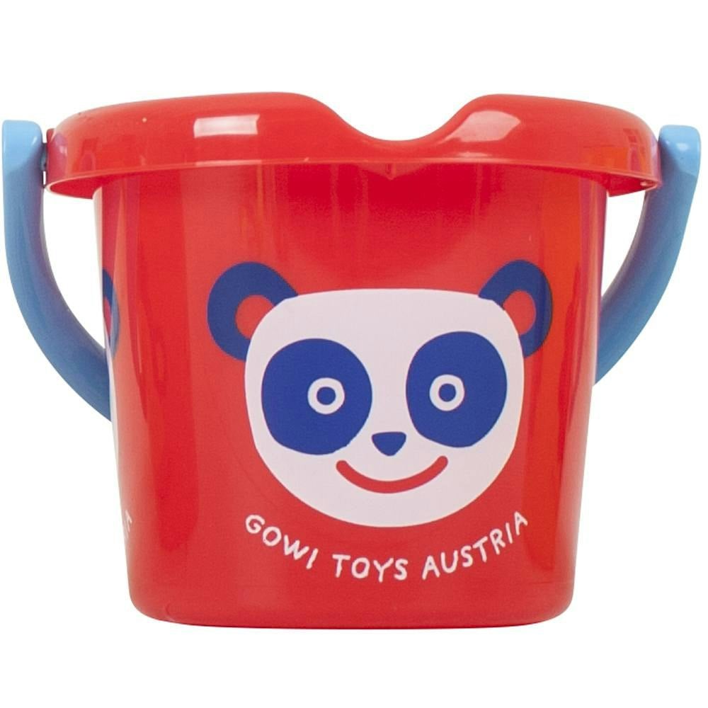 Gowi Toys Red Zoo Animal Bucket (Panda)