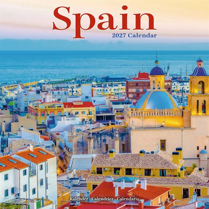 Spain Calendar 2027, Wall Calendars, Month To View, Travel, Gift - Image 6