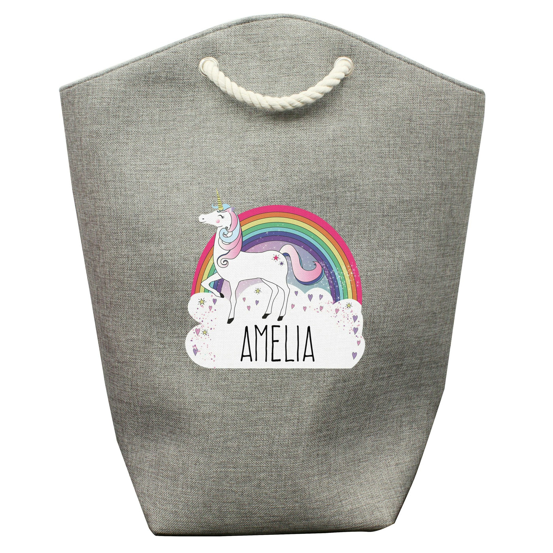Rackhams Personalised Unicorn Storage Bag