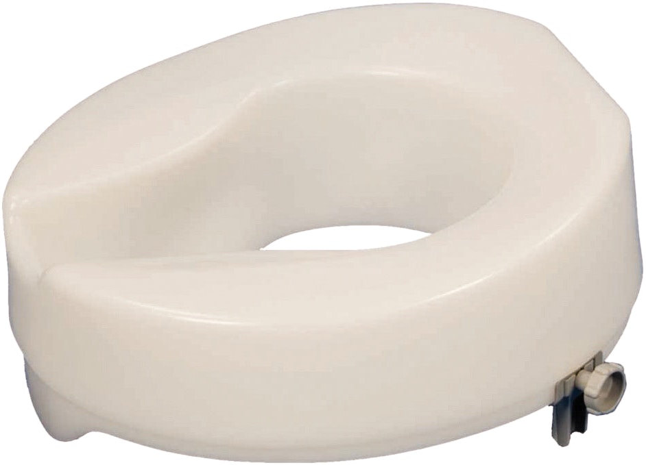 Aidapt Ashby Easy Fit Raised Toilet Seat 4 Inch