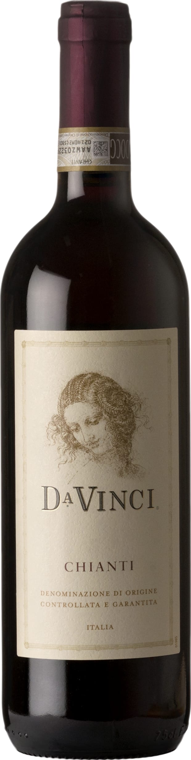 Various Wine Red/Purple Cantine Leonardo Da Vinci Chianti 2021 75Cl - Pack Of 6