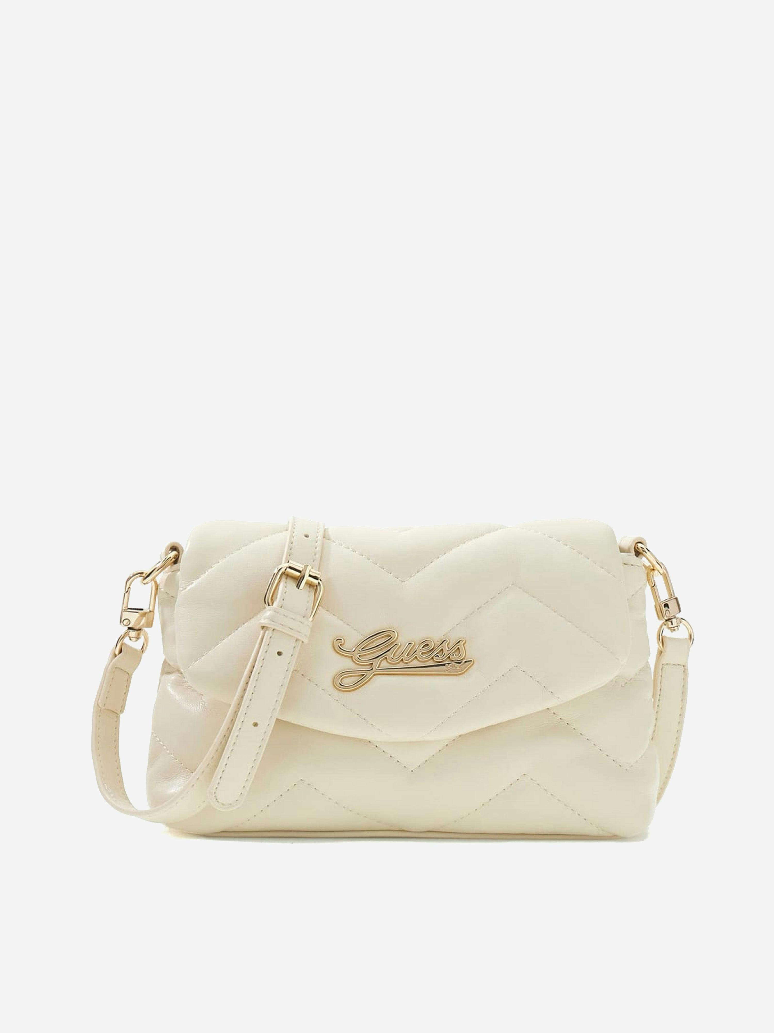 Guess Girls Ivory Mini Crossbody Bag In (20Cm) - One Size