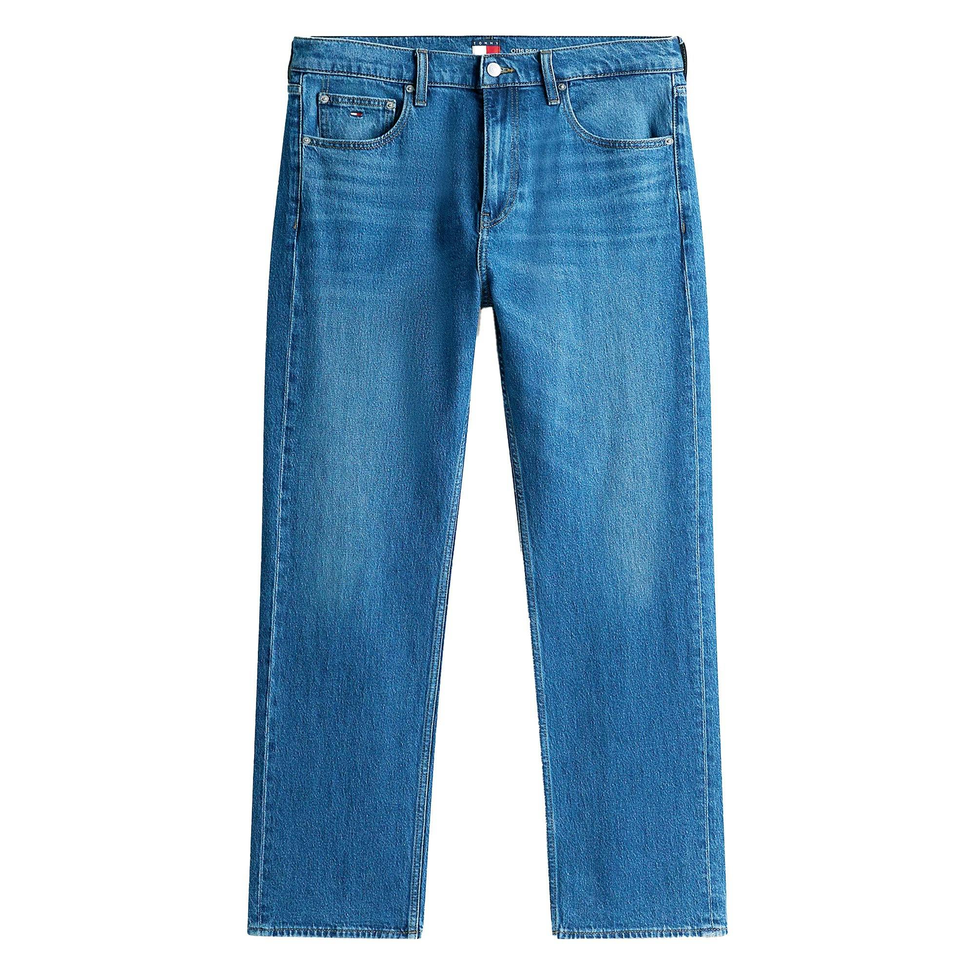 Tommy Hilfiger Dark Tommy Jeans Otis Regular Straight Jeans - Denim - 34/32