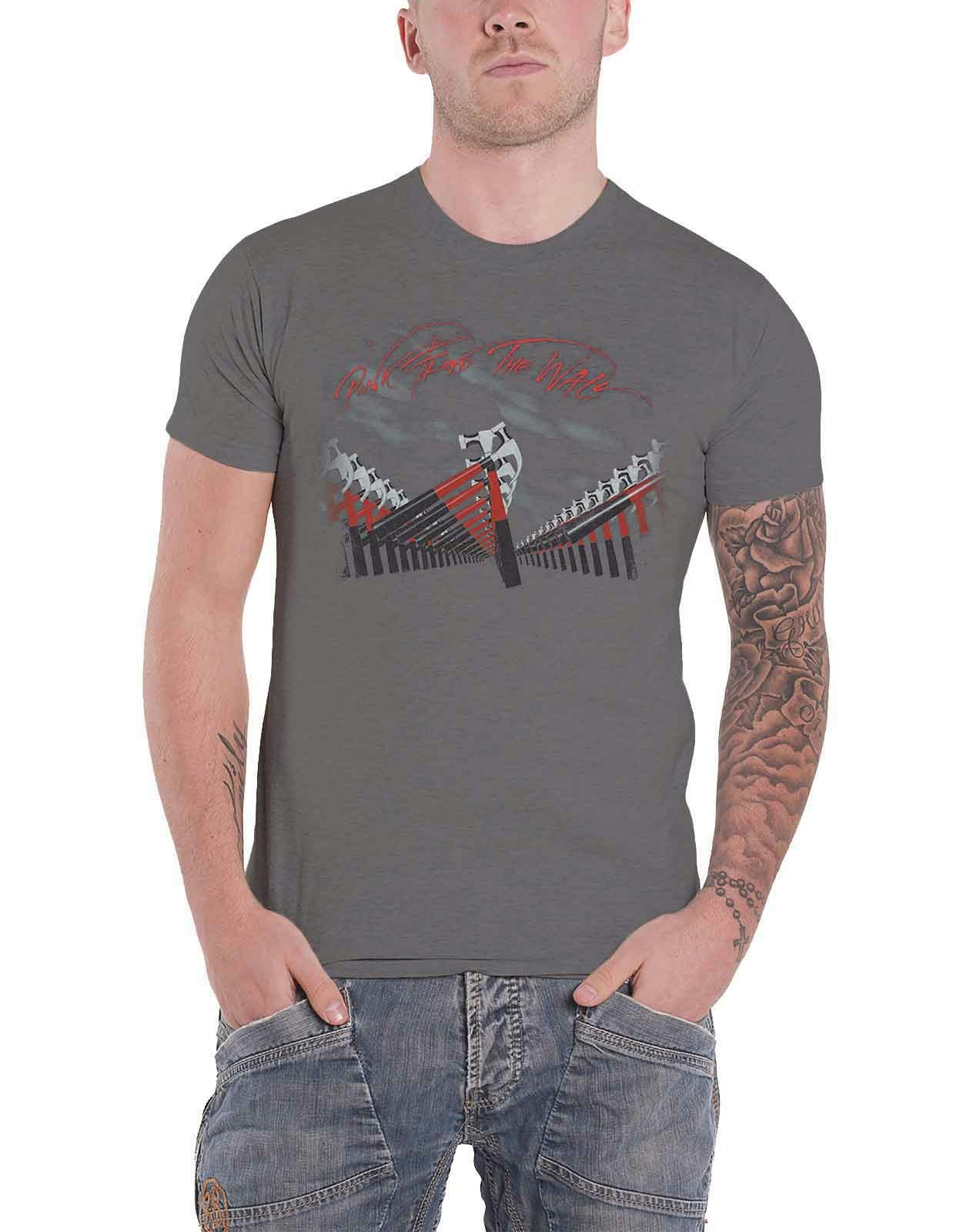 Paradiso Clothing Unisex Pink Floyd The Wall Marching Hammers T Shirt - S