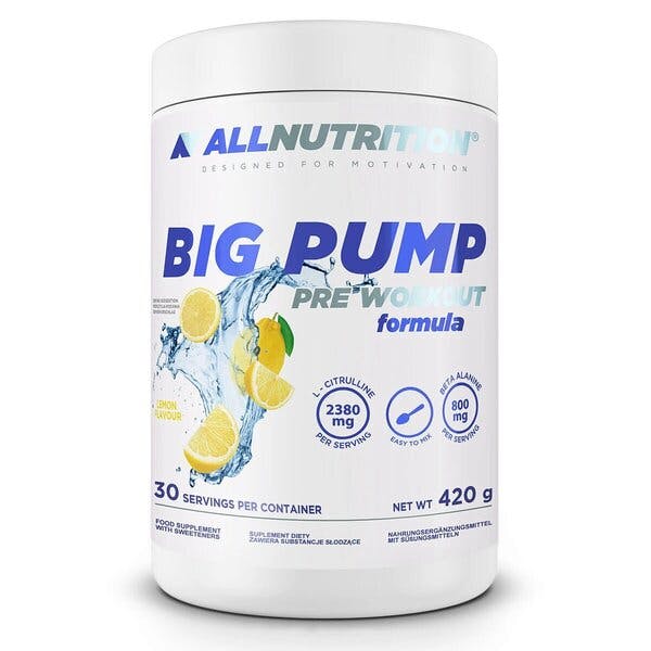 Allnutrition Big Pump, Lemon - 420G