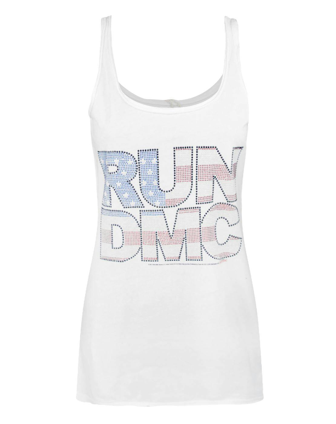 Vanilla Underground Women's Grey Amplified Clothing Run Dmc Diamante Vest - Medium