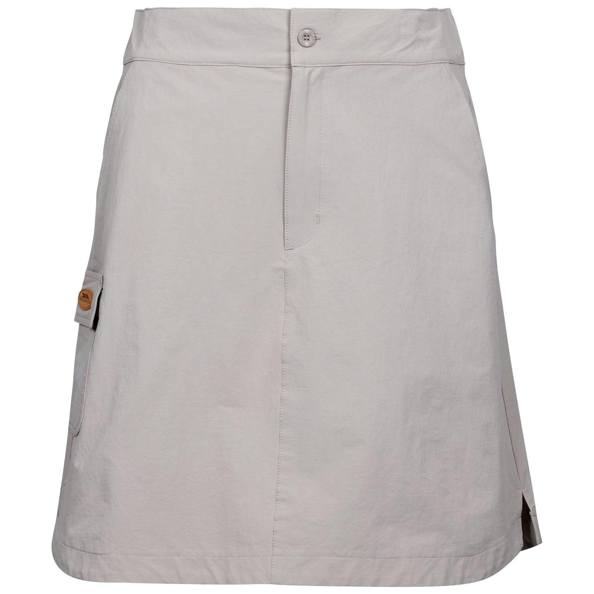 Trespass Women's / Hayfield Tp75 Skirt - Vintage Khaki - L - Vintage Khaki - 95% Polyamide/5% Elastane