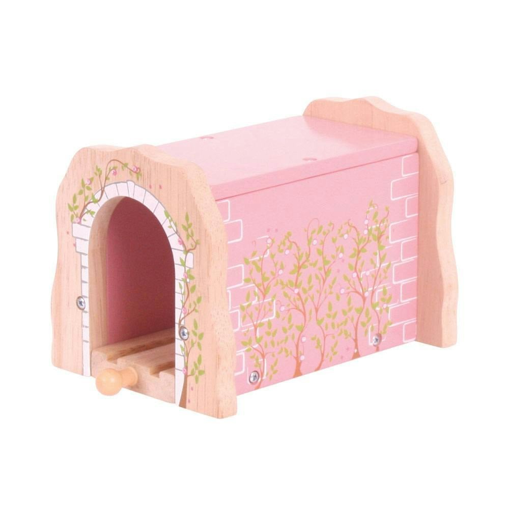 Bigjigs Rail Pink Brick Tunnel
