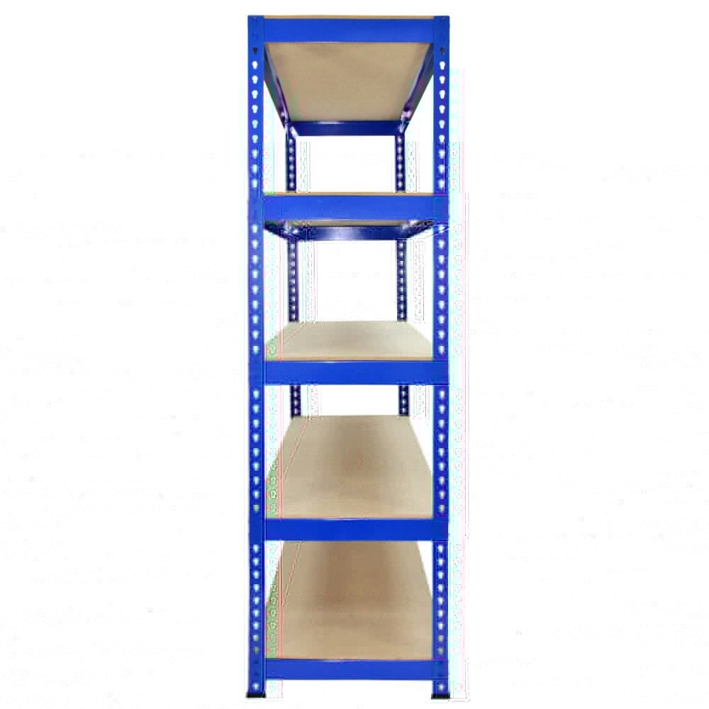 Rackhams Blue 2 X T-Rax Metal Racking Units 75Cm X 150Cm X 30Cm With Free Bay Connectors