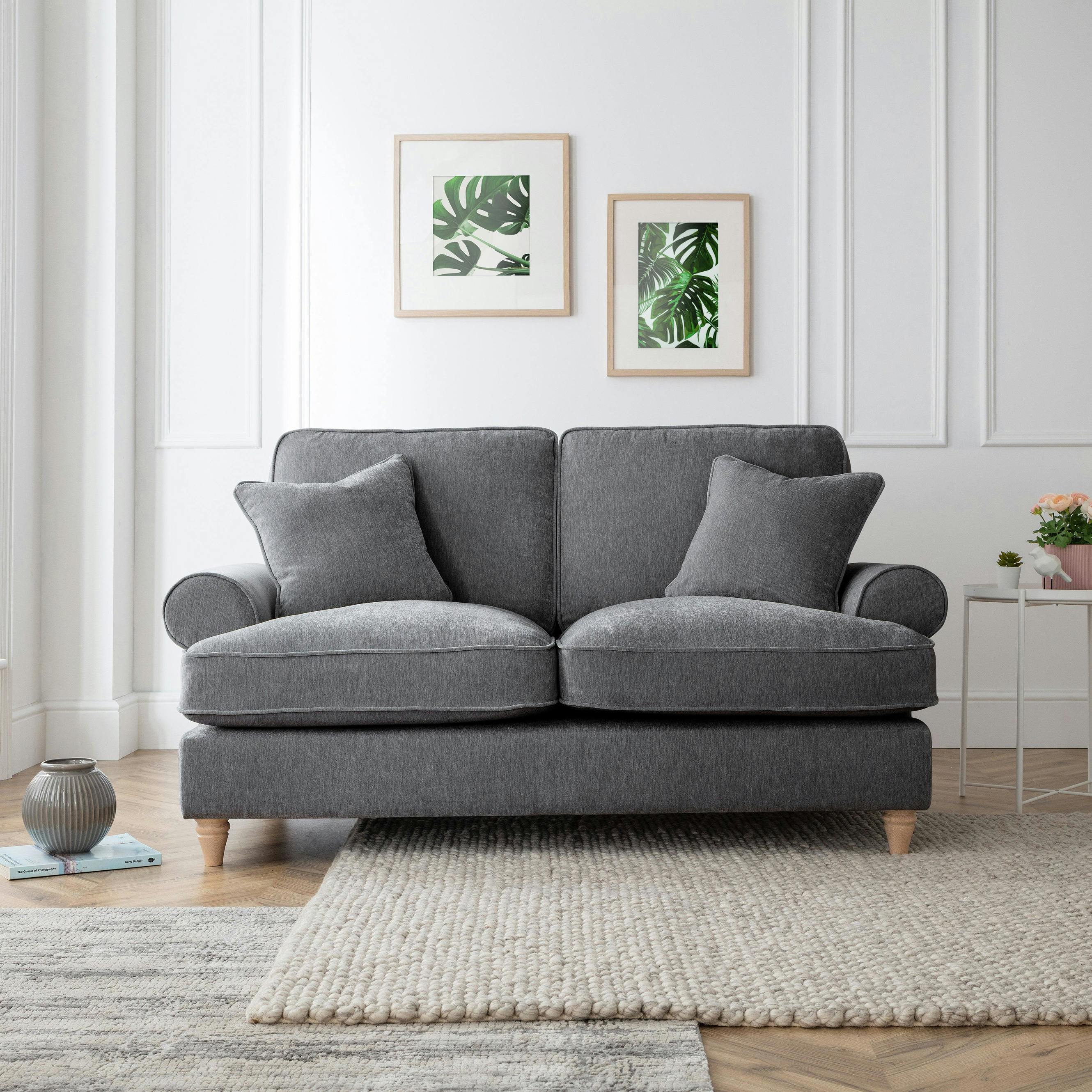 Rackhams The Bromfield 2 Seater Sofa - Charcoal