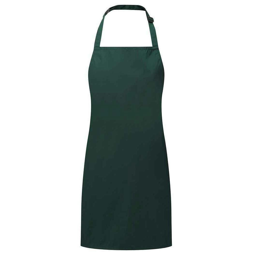 Premier Childrens/Kids Waterproof Full Apron - Bottle Green - Image 4