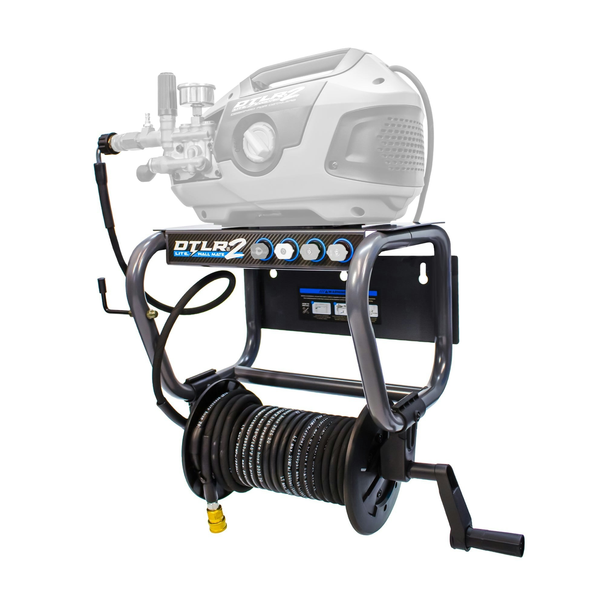 Rackhams Equip2clean Kiam Dtlr2 Lite® Wall Mount Frame And Hose Reel