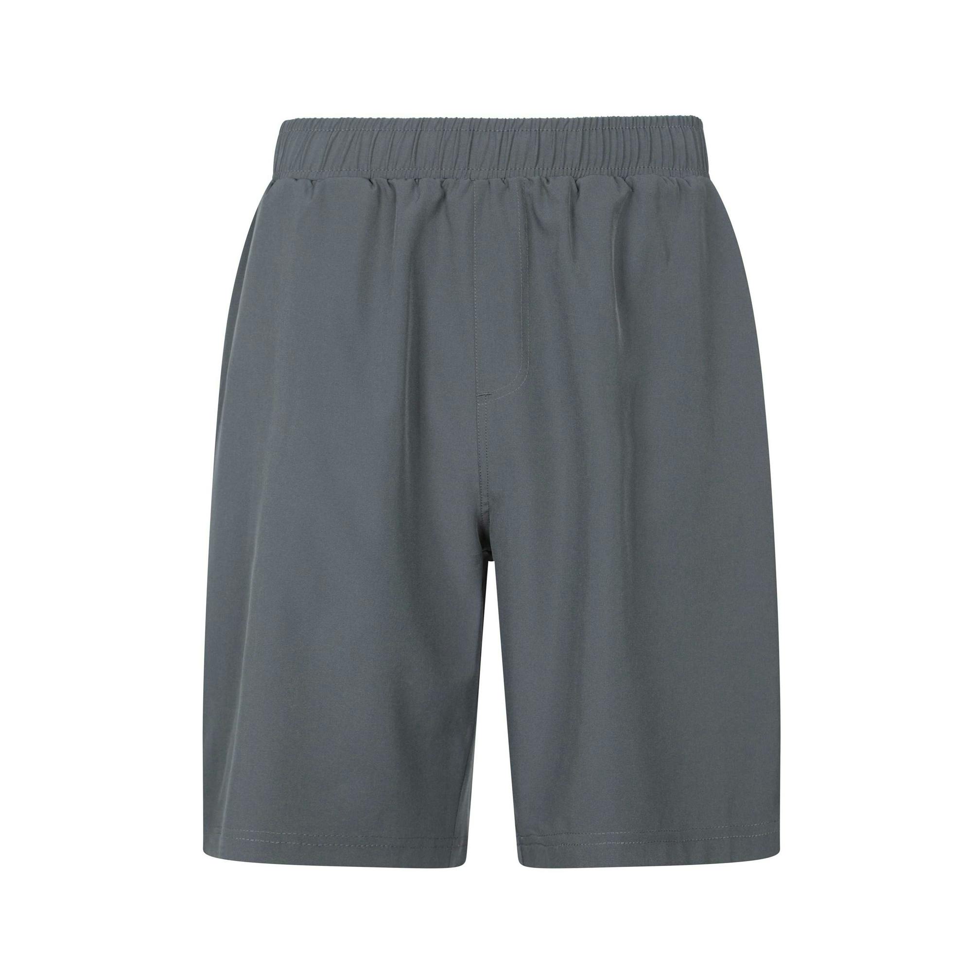 Mountain Warehouse Men's Nine Hurdle Running Shorts - Charcoal - Charcoal - 3XL - 92% Polyester/8% Elastane