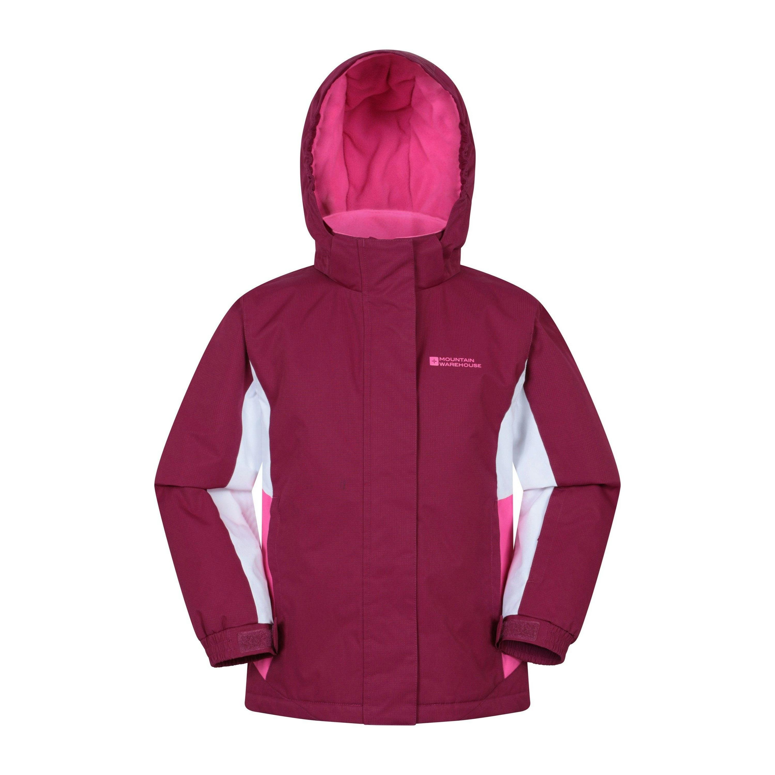 Mountain Warehouse Kids Honey Ski Jacket - Grape - Grape - 13 Years - 100% Polyester