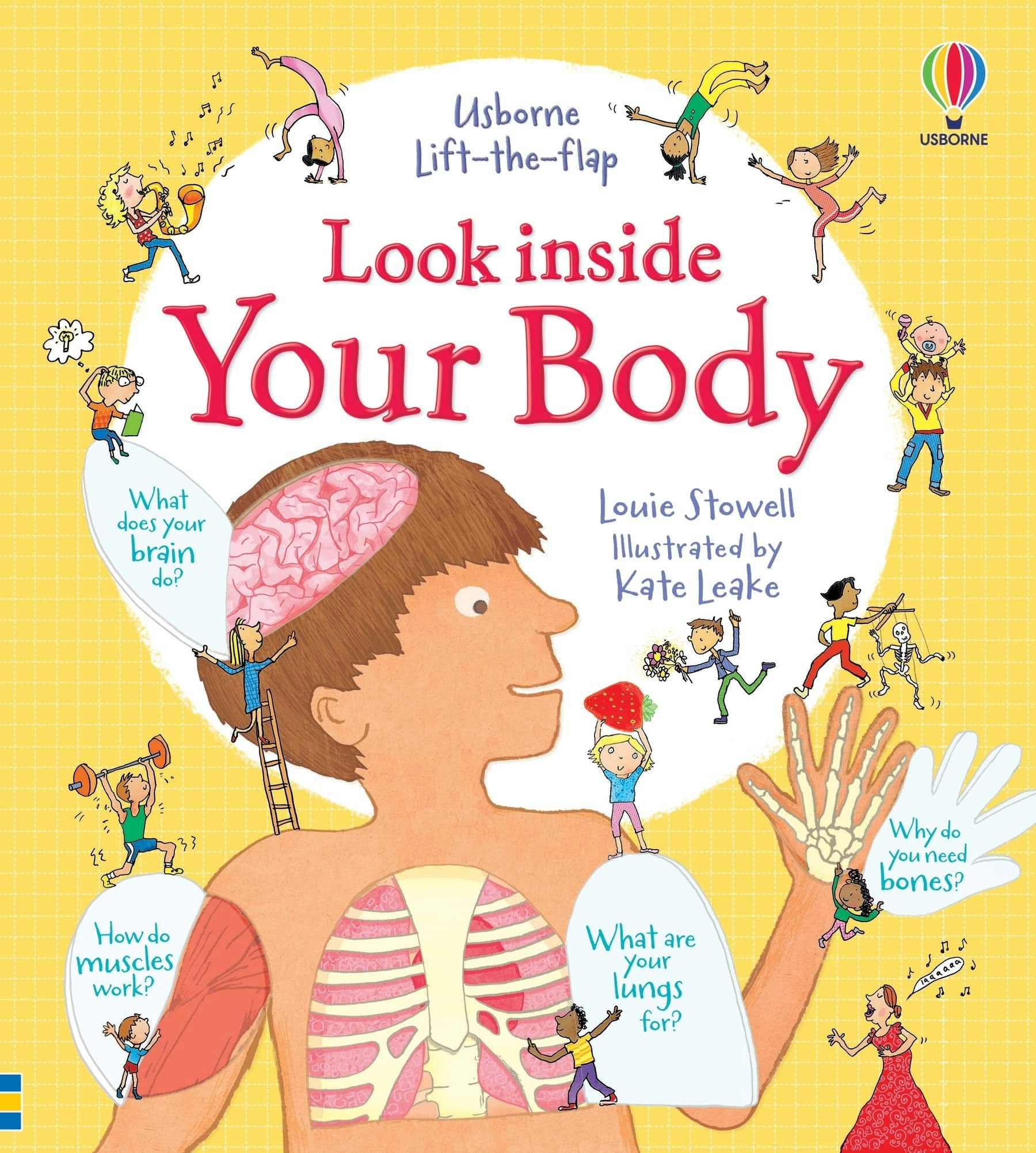 Usborne Look Inside Your Body by Louie Stowell (Look Inside Board Books) - Image 24