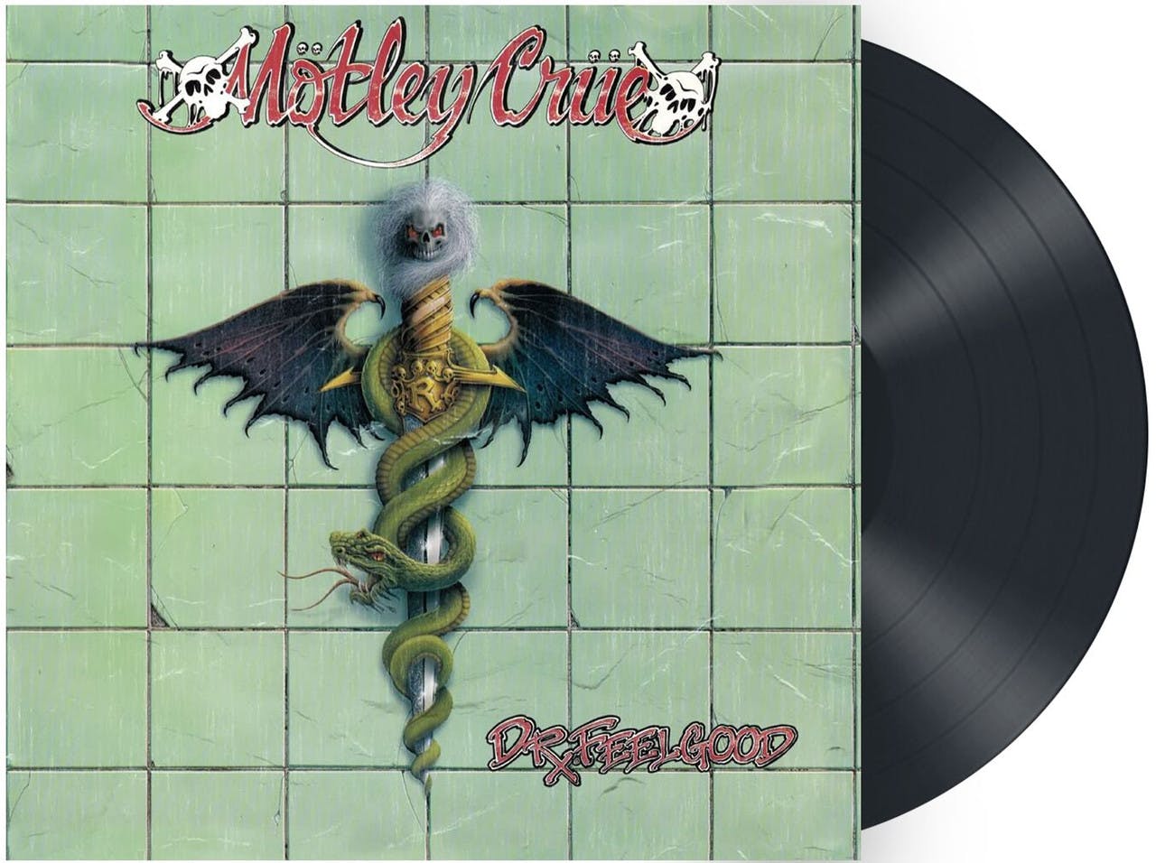 Eyesore Merch Black Motley Crue 'Dr. Feelgood' (Remastered) Lp 180G Vinyl