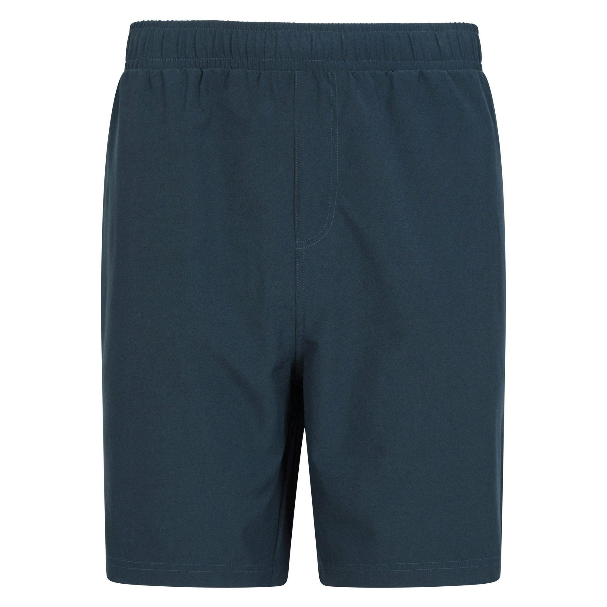 Mountain Warehouse Men's Hurdle Shorts - Navy - Xs - Navy - 92% Polyester/8% Elastane