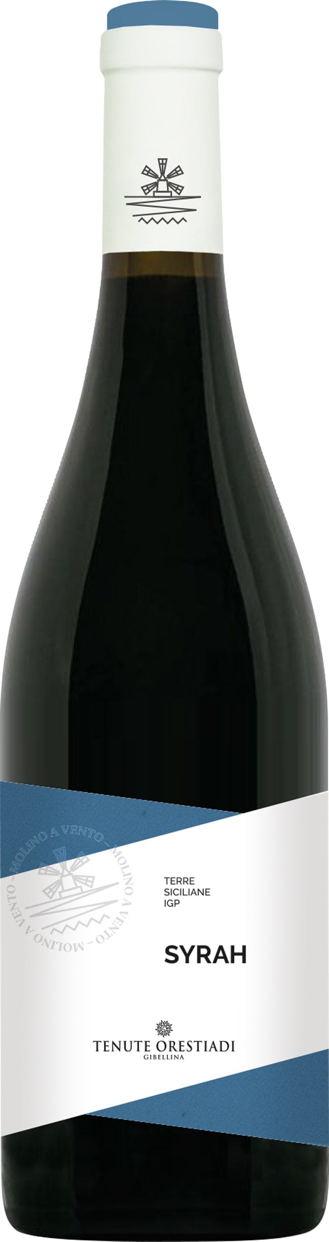 Various Wine Red/Black Tenute Orestiadi - Molino A Vento Syrah, Igt Terre Siciliane 2024 75Cl - Pack Of 6
