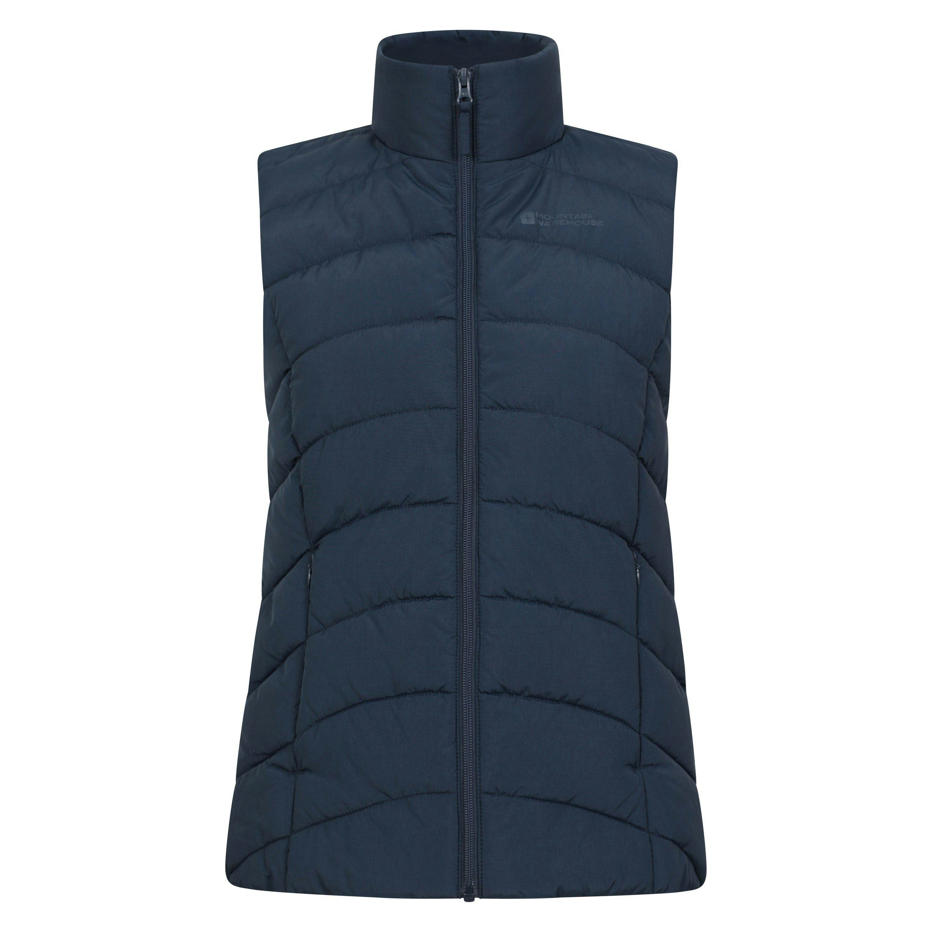 Mountain Warehouse Women's / Opal Padded Gilet - Navy - Navy Size 10 Uk