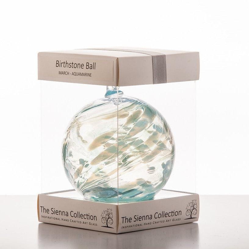 Rackhams Light Birthstone Ball - March - Aquamarine
