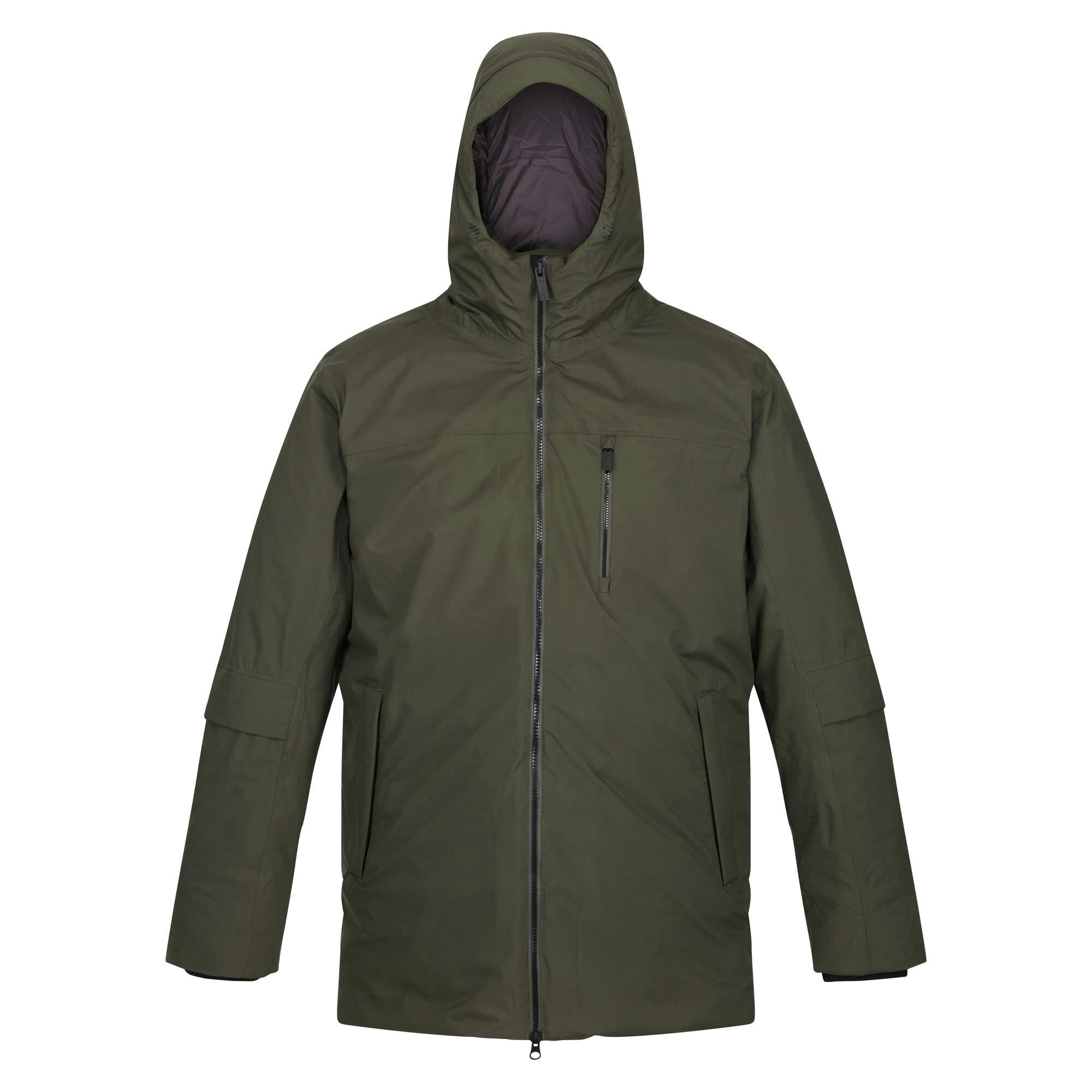 Regatta Men's Dark Yewbank Ii Parka - Khaki - Khaki - L - 100% Polyester