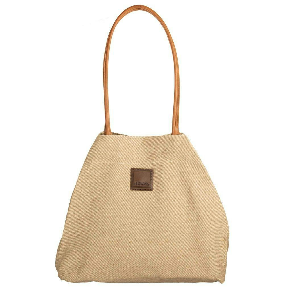 Heritage Traditions Heritage Canvas Envelope Bag - Tan