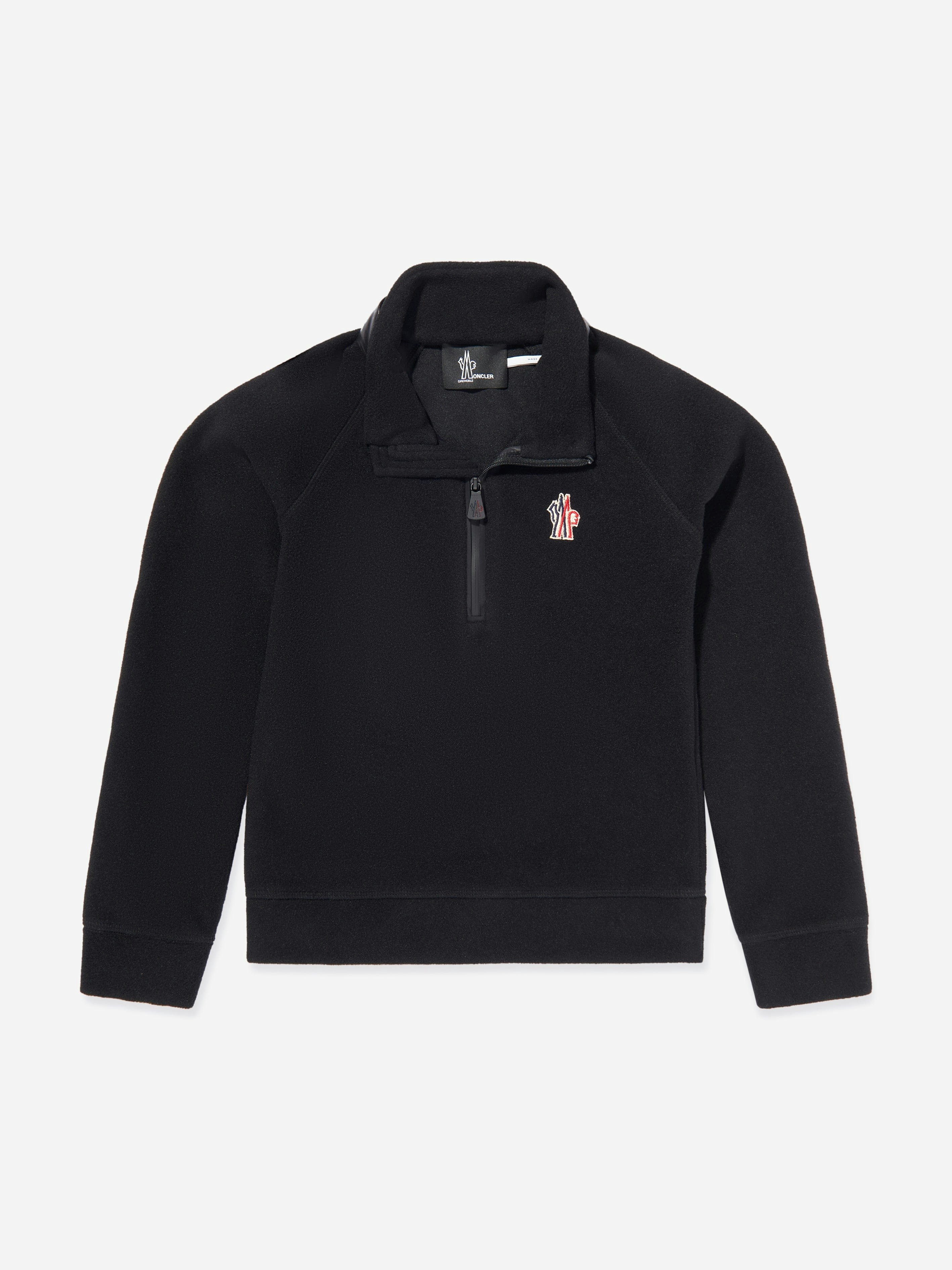 Moncler Enfant Black Kids Grenoble Thermal Top In - 6 Yrs