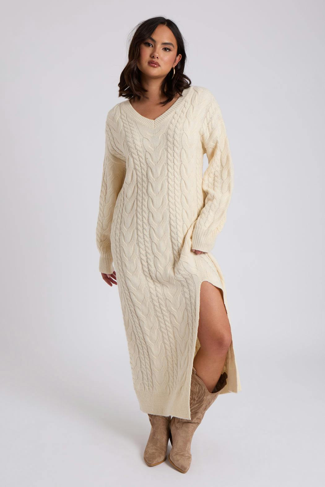 Urban Bliss Midaxi V Neck Dress - S