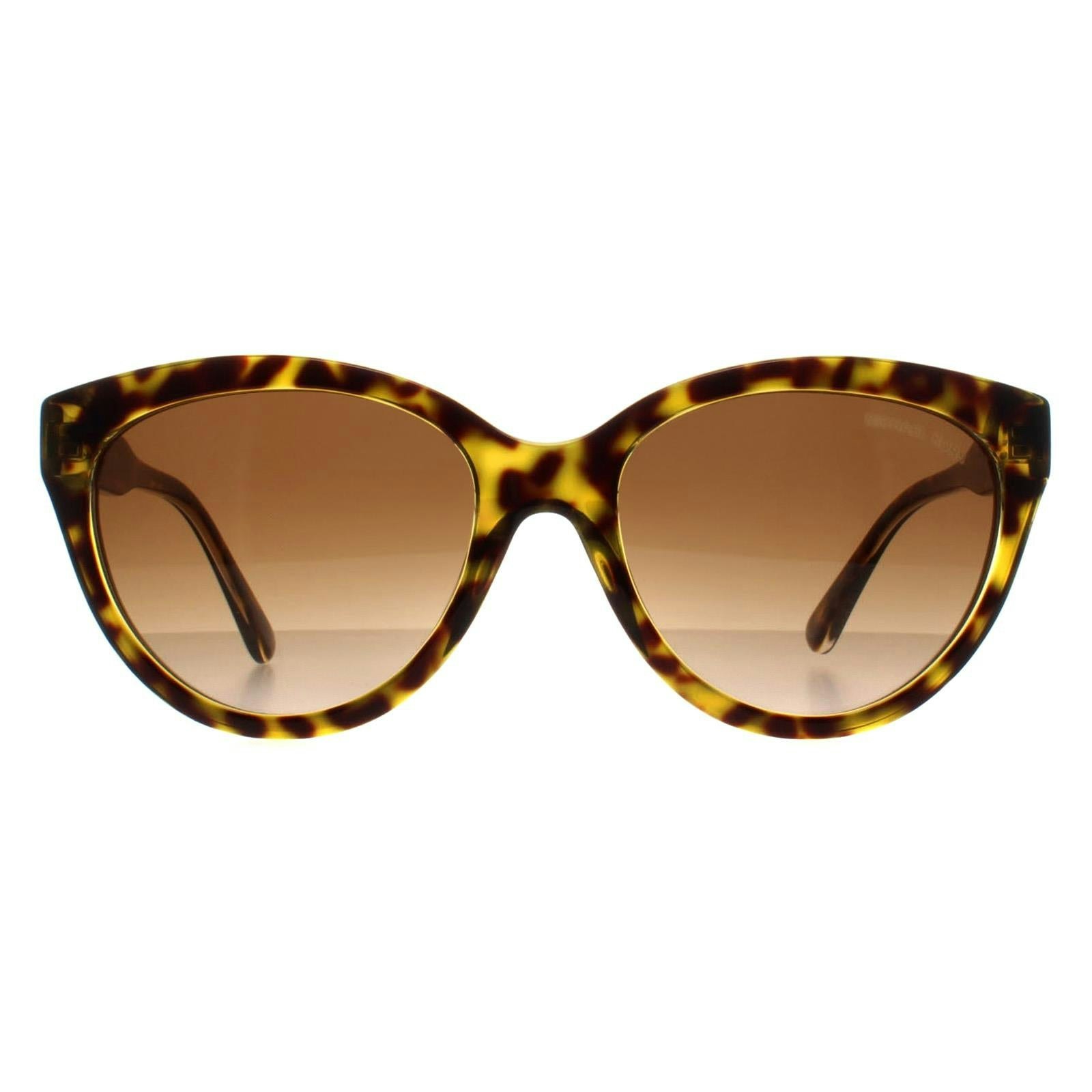 Michael Kors Dark/Brown Sunglasses Mk2158 310213 Tortoise On Clear Gradient