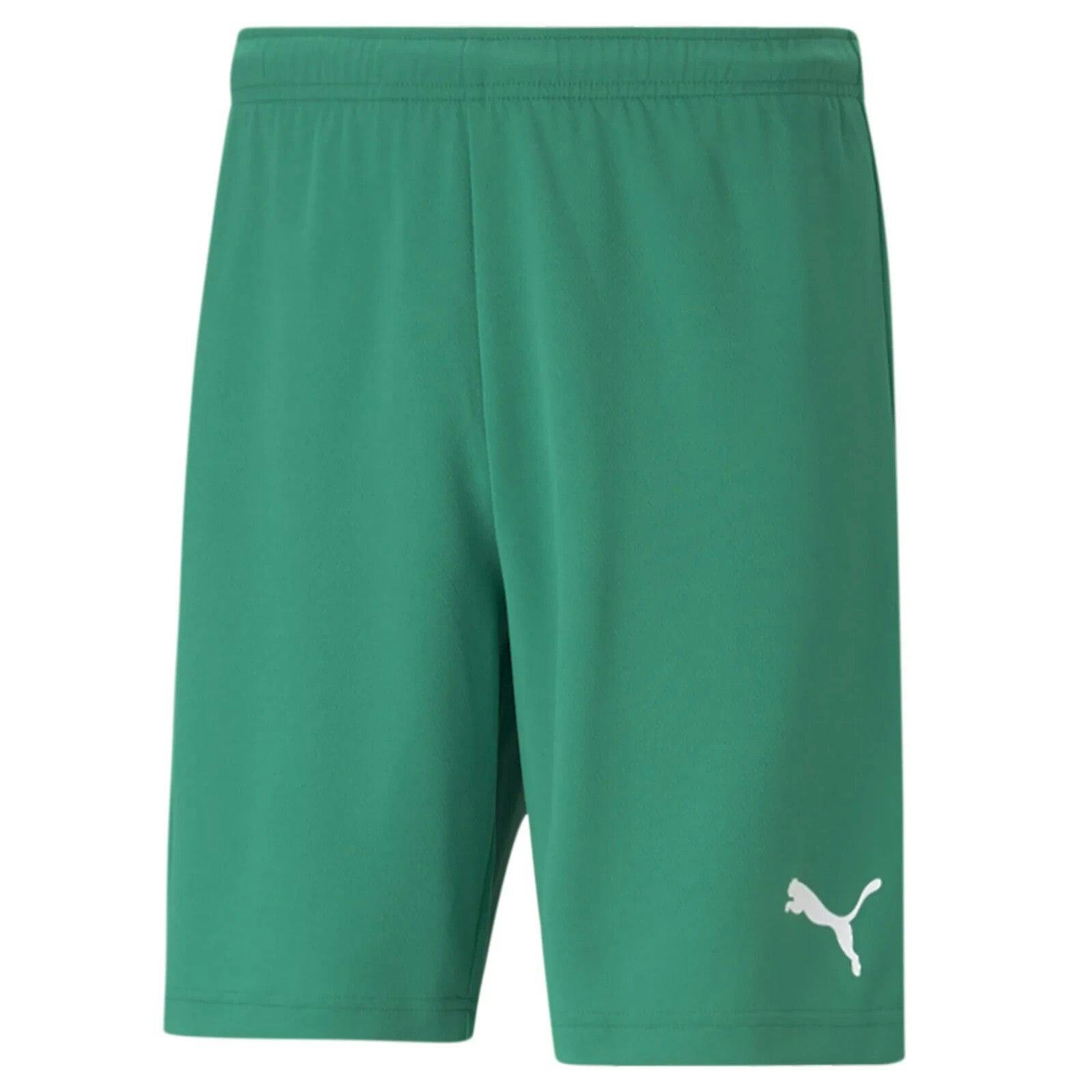 Puma Men's Green Teamrise Shorts Football Drycell 704942 - 3XL