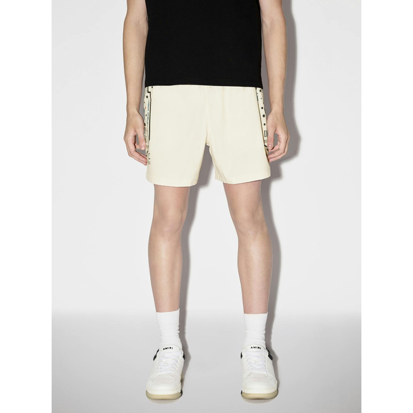 Amiri Light/Brown Fortune Swim Shorts In - S