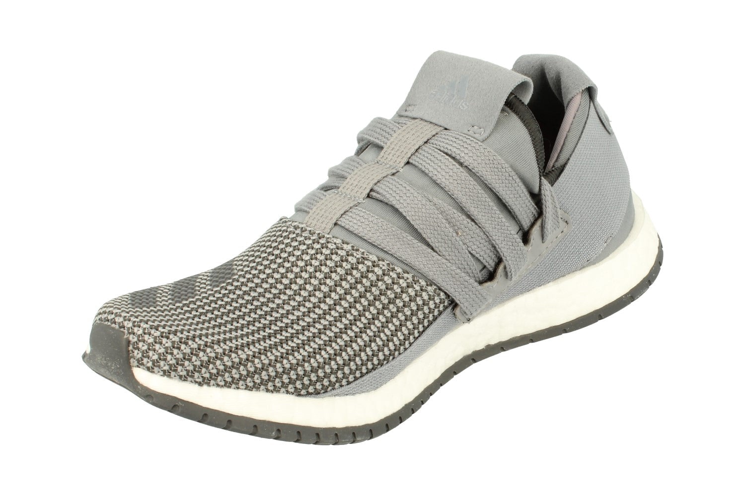 Adidas Unisex Grey Pureboost R M Bb0811 - Uk 5 | Us 5.5 | Eu 38