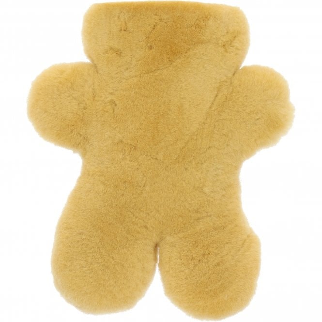 Fenland Water Bottle: Teddy - Ochre - 1 Liters - Sheepskin