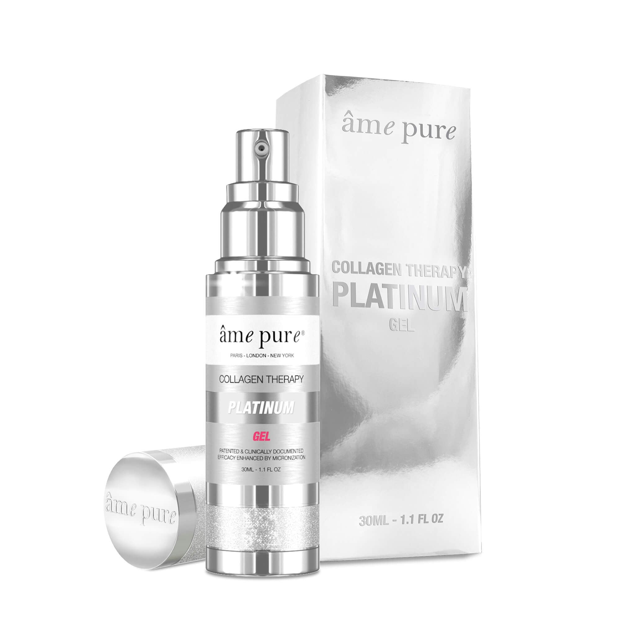 Âme Pure Collagen Therapy Platinum Gel - Skin-Rejuvenating Beta Glucan