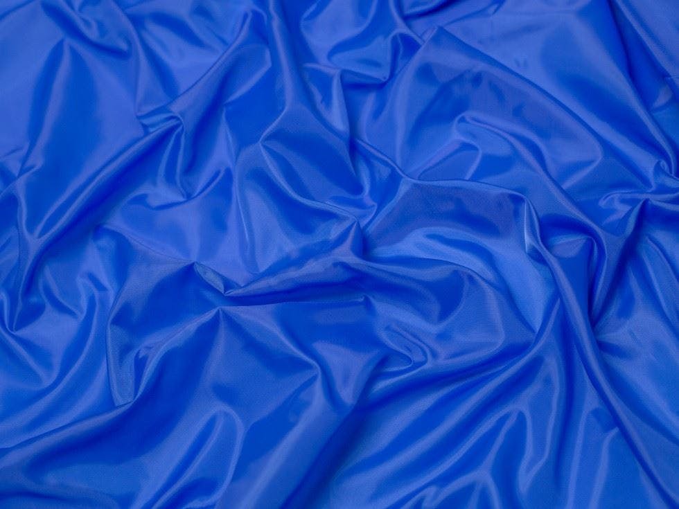 Minerva Core Range Blue Minerva Anti Static Lining Fabric - Plain Design Dressmaking Fabric, 150 Cm / 60" Wide - Per Metre - Royal