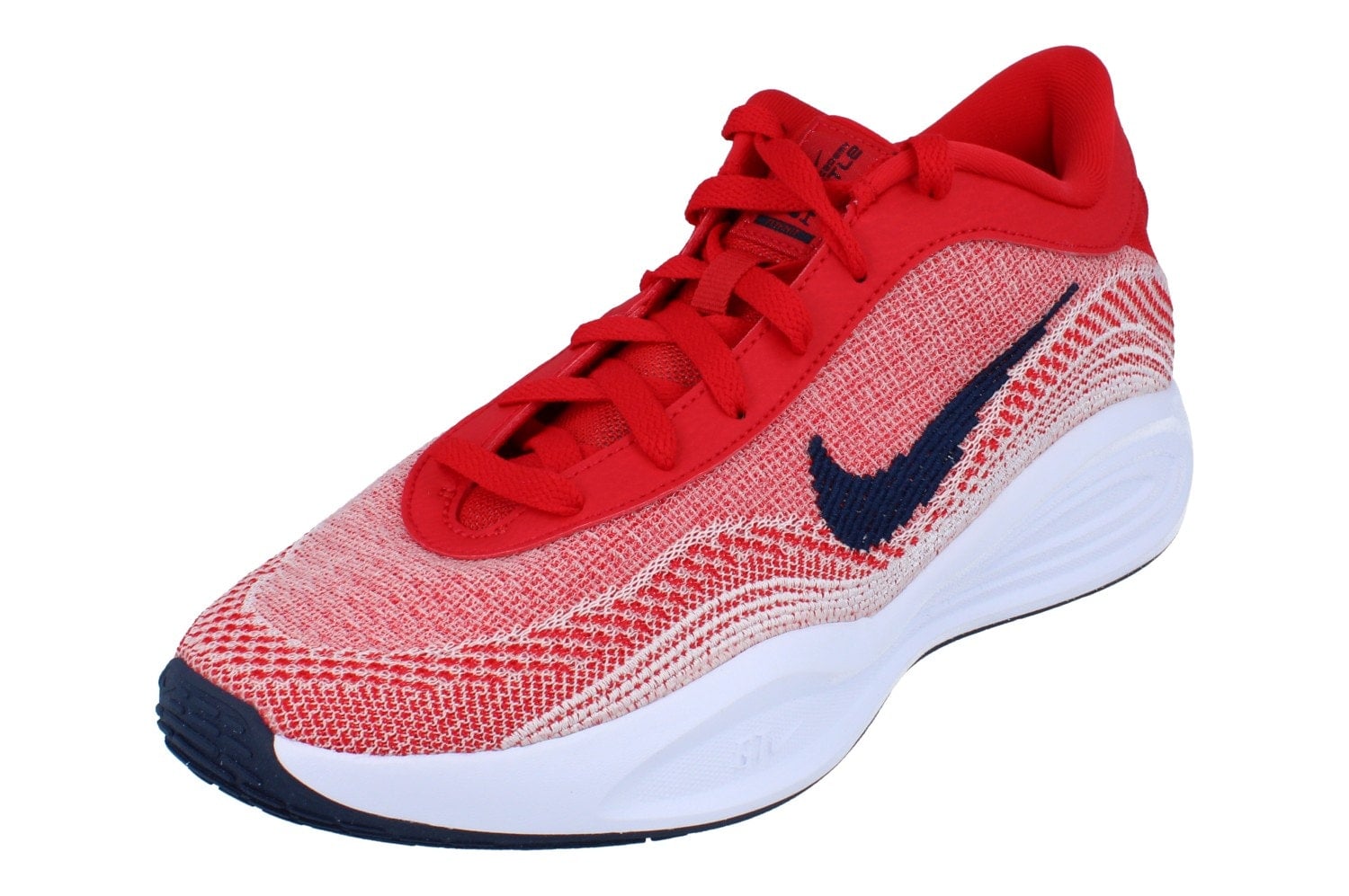 Nike Men's Red/White G.t. Hustle Academy Basketball Trainers Fj7791 600 - Uk 11 | Us 12 | Eu 46