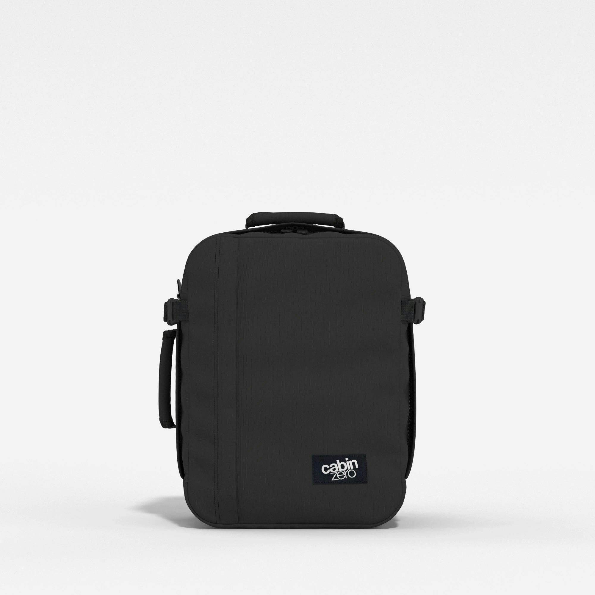 Cabinzero Black Classic Tech Backpack 28L - Absolute