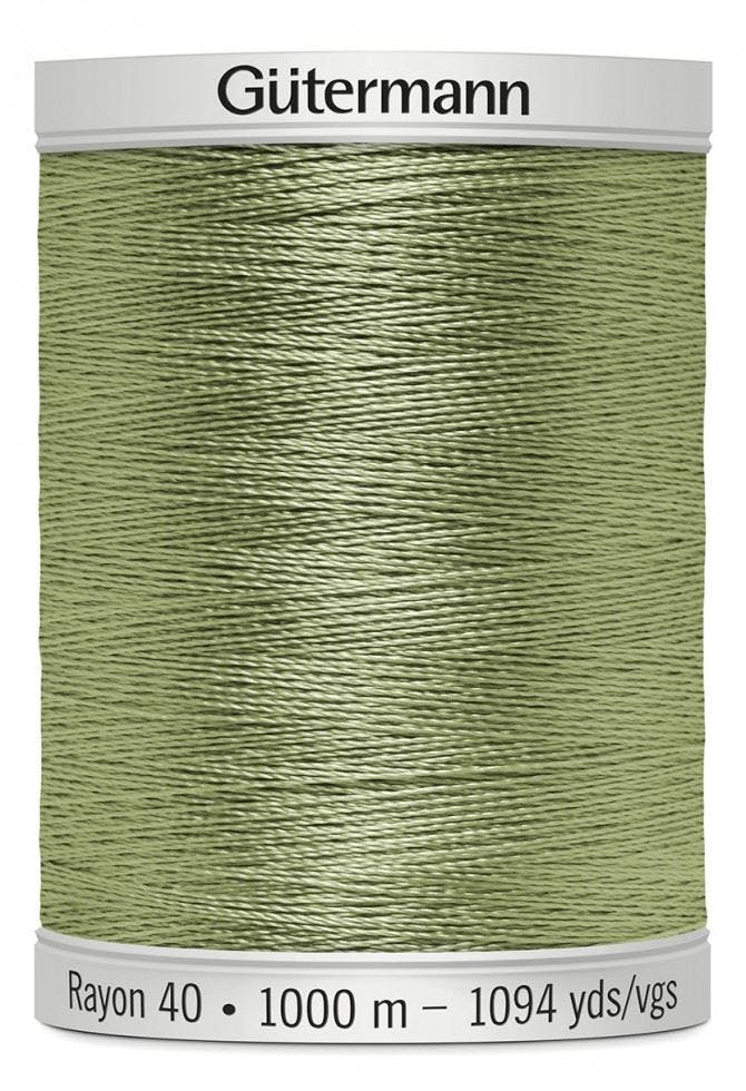 Gutermann No 40 Sulky Rayon Embroidery Thread 1000M Rayon Thread Suitable For Embroidery - 1104 - 1000 Metres